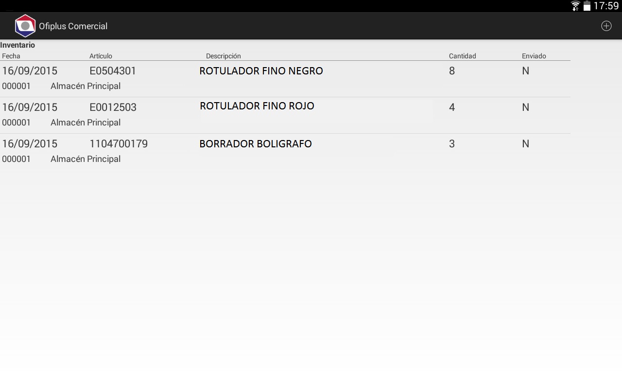 ASO Inventarios